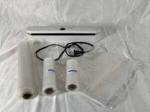 Compact Automatic Food Vacuum Sealer Machine and Vacuum Seal Rolls